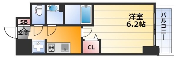 アルティザ新大阪D.Cの物件間取画像